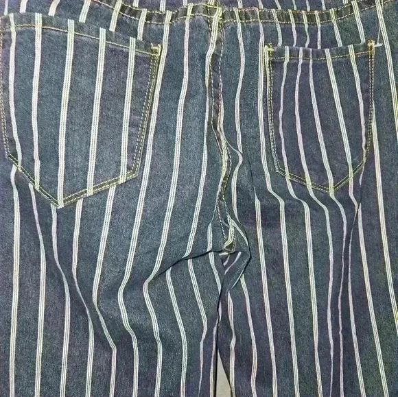 Rock & Roll Denim Womans High Rise Trouser Size W28 L 34 - Picture 9 of 12